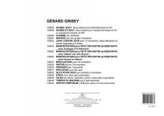 Talea per Flauto, Clarinetto, Violino, Violoncello e Pianoforte (Gérard Grisey) 