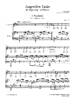 Ausgewählte Lieder Band 1 von Fanny Hensel 