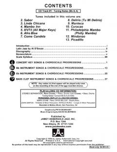 Aebersold Vol.64 Salsa Latin Jazz 