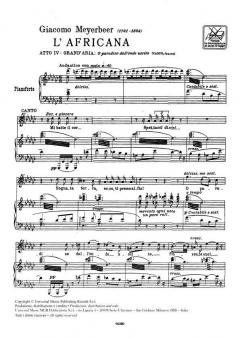 L'Africana: O Paradiso Dall'Onde Uscito von Giacomo Meyerbeer 