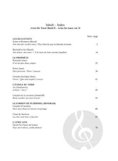 Arien für Tenor 2 von Giacomo Meyerbeer 