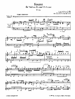 Violoncellokonzert B-Dur von Luigi Boccherini im Alle Noten Shop kaufen