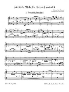 Sämtliche Werke für Clavier von Heinrich Scheidemann im Alle Noten Shop kaufen