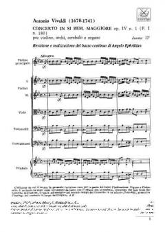 La Stravaganza Op. 4 Band 1 (Antonio Vivaldi) 