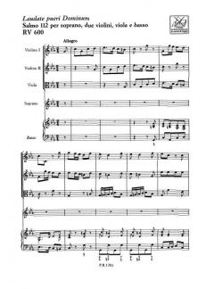 Laudate Pueri Dominum Psalm 112 RV 600 (Antonio Vivaldi) 