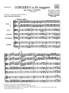 Concerto F-Dur F 11/28 T 241 (Antonio Vivaldi) 