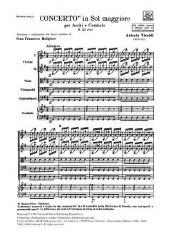 Concerto G-Dur F 11/41 T 361 (Antonio Vivaldi) 