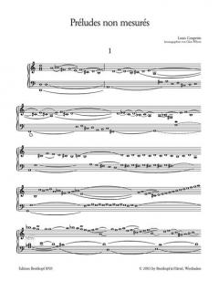 Préludes non mesurés von François Couperin 