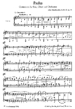 Paulus op. 36 MWV A 14 (Felix Mendelssohn Bartholdy) 