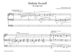 Sinfonie für Orgel solo fis-moll op. 143 von Sigfrid Karg-Elert im Alle Noten Shop kaufen