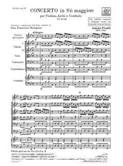 Concerto B-Dur F 1/235 T 514 RV 381 (Antonio Vivaldi) 