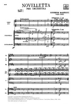 Novelletta Op.82 von Giuseppe Martucci 
