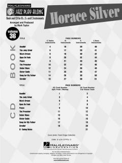 Jazz Play-Along Vol. 36: Horace Silver im Alle Noten Shop kaufen