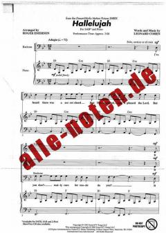 Hallelujah (Leonard Cohen) 