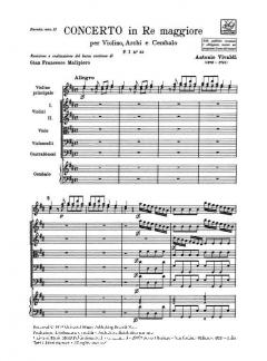 Concerto D-Dur F 1/45 T 117 RV 229 (Antonio Vivaldi) 