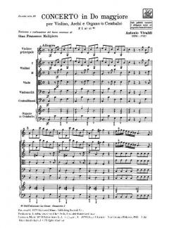 Concerto C-Dur F 1/47 C-Dur Op. 9/1 T 122 (Antonio Vivaldi) 