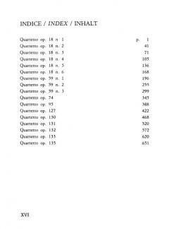 17 Streichquartette von Ludwig van Beethoven im Alle Noten Shop kaufen (Partitur)