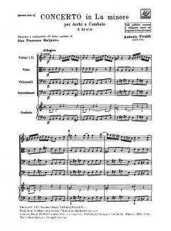 Concerto A-Moll F 11/26 T 201 (Antonio Vivaldi) 