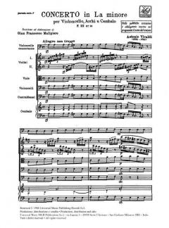 Concerto A-Moll F 3/13 T 232 RV 421 (Antonio Vivaldi) 