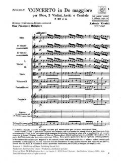 Concerto C-Dur F 12/34 RV 554 T 250 (Antonio Vivaldi) 