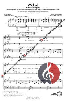 Wicked (Choral Highlights) (Download) 
