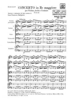 Concerto D-Dur F 1/134 T 307 RV 218 (Antonio Vivaldi) 