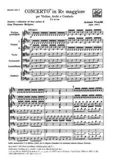 Concerto D-Dur F 1/149 T 331 RV 205 (Antonio Vivaldi) 