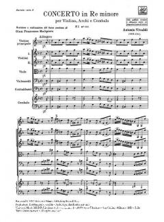 Concerto D-Moll F 1/151 T 333 RV 245 (Antonio Vivaldi) 