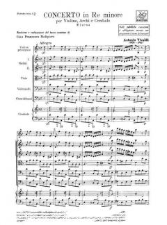 Concerto D-Moll F 1/154 T 336 RV 241 (Antonio Vivaldi) 