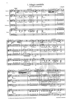 Das Streichquartett zu allen Anlässen Band 1 im Alle Noten Shop kaufen (Partitur)