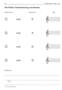 An die Saiten - fertig - los! von Ingo Brzoska 