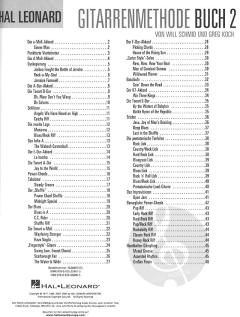 Die Hal Leonard Gitarrenmethode 2 von Greg Koch 