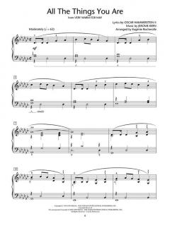 Jerome Kern Classics For Piano Solo Intermediate Level 