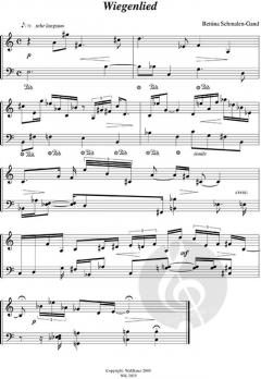 Zwei Lieder zur Nacht für Klavier solo im Alle Noten Shop kaufen