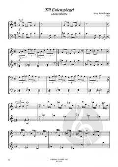 Till Eulenspiegel und andere Kompositionen von Anny Roth-Dalbert für Klavier solo im Alle Noten Shop kaufen