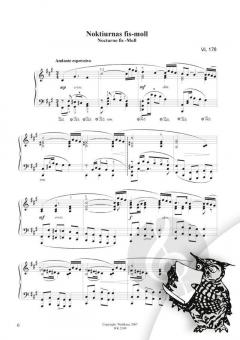 Nocturne fis moll von Mikalojus Konstantinas Ciurlionis 
