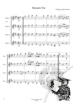 Eine kleine Nachtmusik: Menuett und Trio von W.A. Mozart 