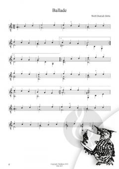 10 Stücke für Gitarre solo von Wolf-Dietrich Hörle 