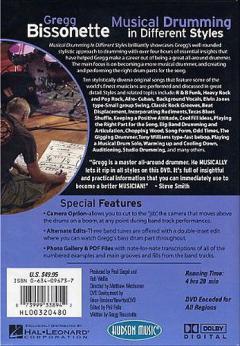 Musical Drumming In Different Styles (Gregg Bissonette) 