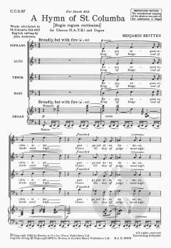 Hymn To St. Columba (Benjamin Britten) 