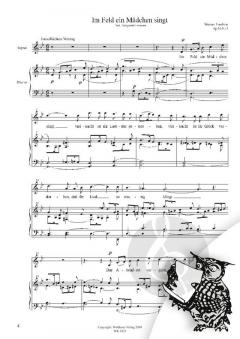 Sechs Lieder op. 16b von Werner Trenkner 