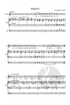 Psalm 91 für Sopran und Orgel von Stefan Kammerer-Graetsch 
