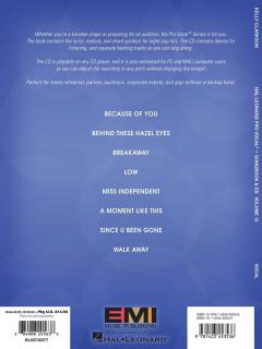 Pro Vocal Vol.15: Kelly Clarkson (Women's Edition) von Kelly Clarkson 