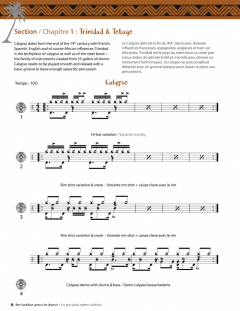 Afro-Caribbean Grooves For Drumset (Jean-Philippe Fanfant) 
