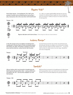 Afro-Caribbean Grooves For Drumset (Jean-Philippe Fanfant) 