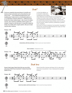 Afro-Caribbean Grooves For Drumset (Jean-Philippe Fanfant) 