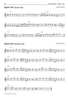 An die Saiten - fertig - los! von Ingo Brzoska 