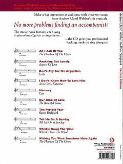 Audition Songbook: Andrew Lloyd Webber von Andrew Lloyd Webber 