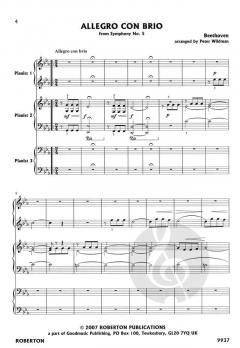 Thirty Fingers Beethoven 5 Allegro von Peter Wildman 