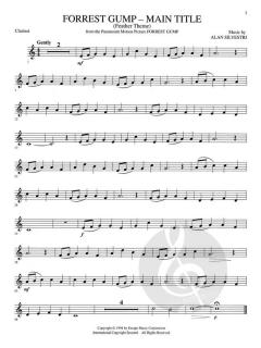 Favorite Movie Themes Clarinet 